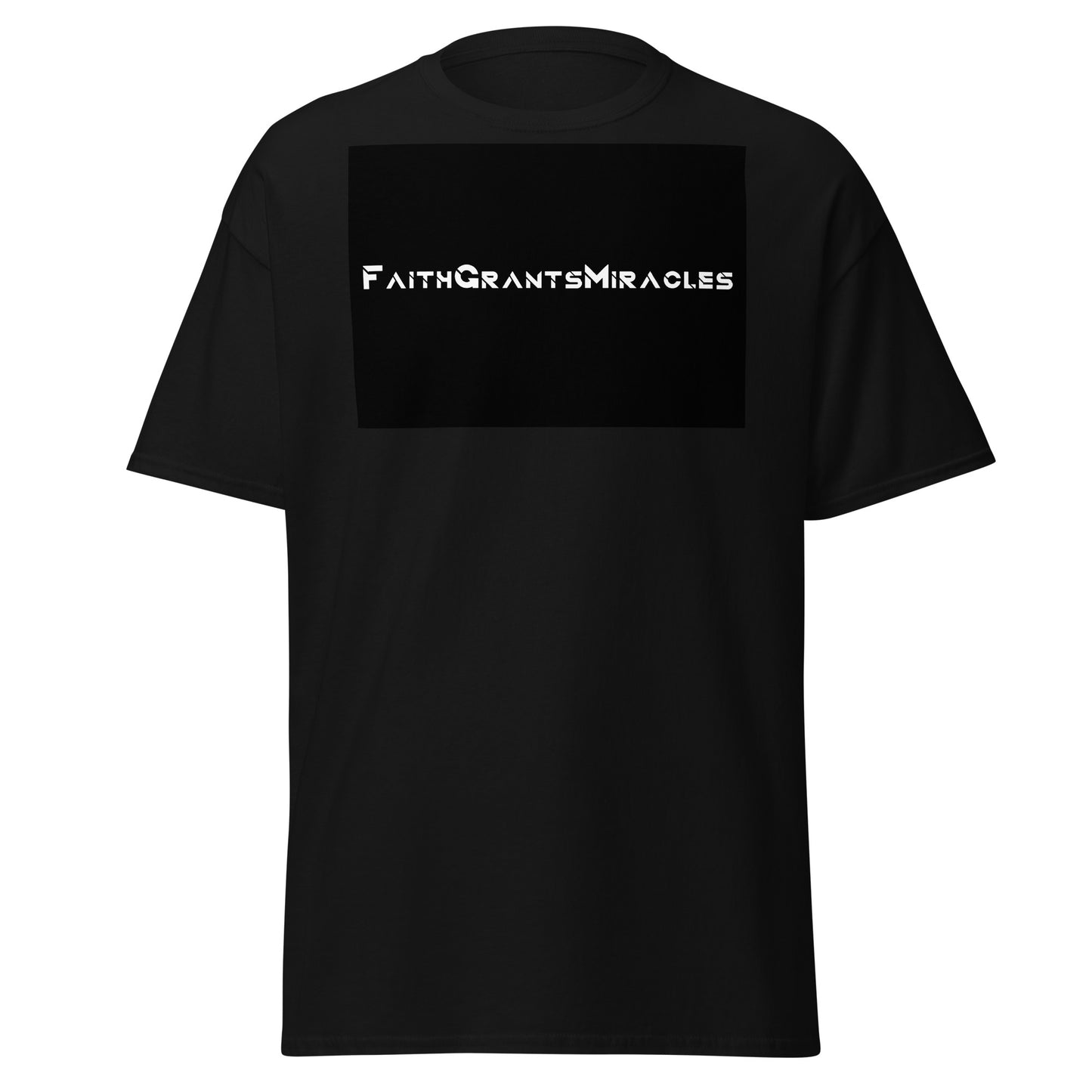 T-Shirt - Faith Black 2026