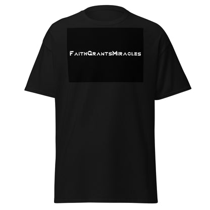 T-Shirt - Faith Black 2026