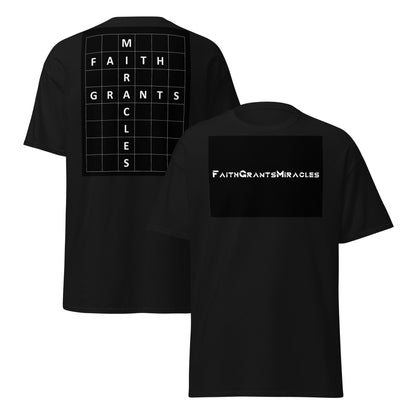 T-Shirt - Faith Black 2026