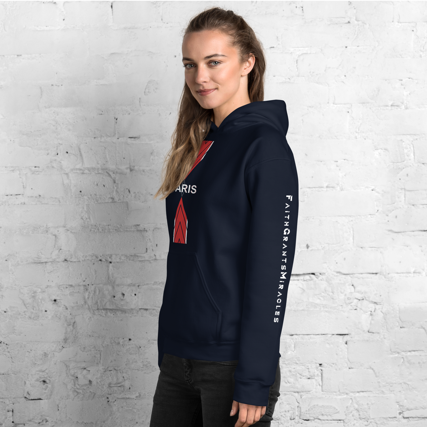 Unisex Hoodie - Faith For Paris Dom.