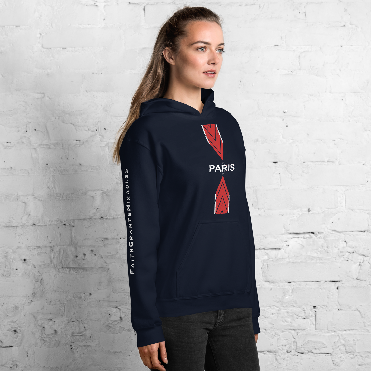 Unisex Hoodie - Faith For Paris Dom.